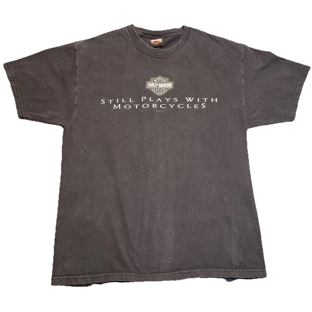 Harley-Davidson T-Shirt Mens L Black Pomona Valley Montclair California Graphic